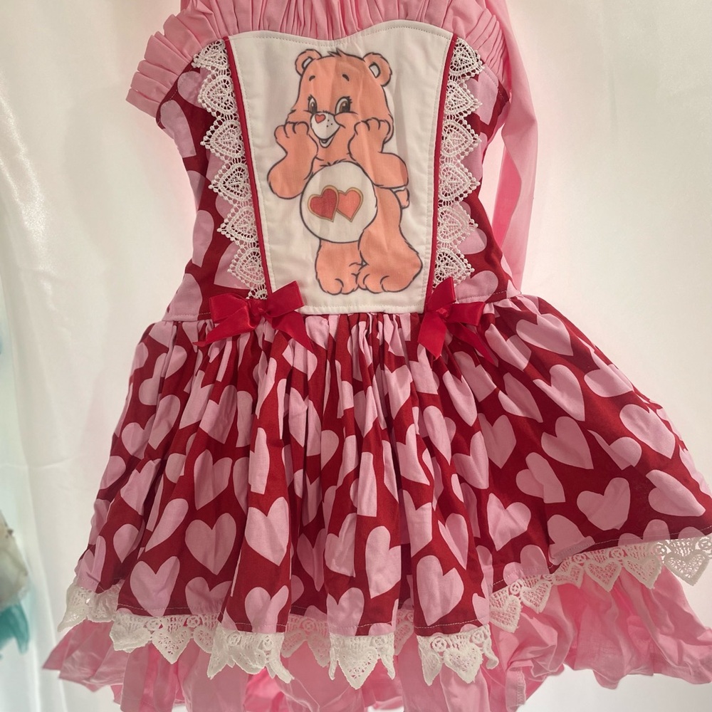 Care bear vintage style valentines dress